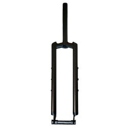 Вилка велосипедная 29", MTB, ригидная Courier, 1-1/8" (28.6 мм), безрезьбовая, Disk Brake, шток 226 мм, Black