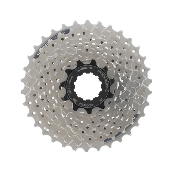 Кассета Shimano Acera CS-HG201-9, 9 SP, диапозон зубьев 11-34T, silver, торг. уп.