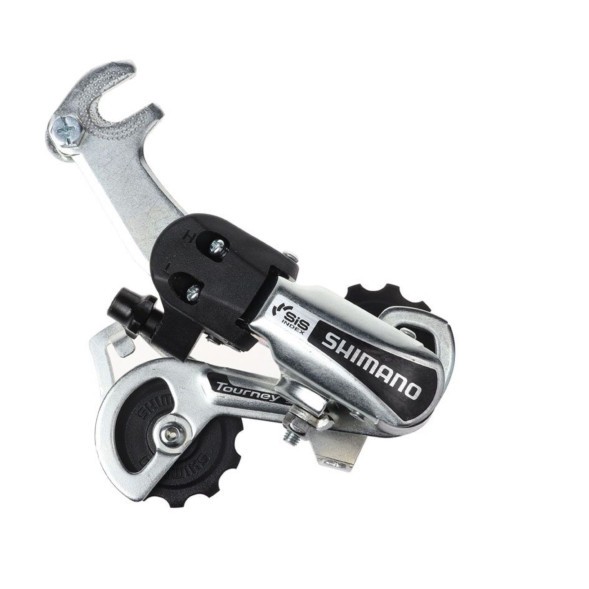 Переключатель задний Shimano Tourney RD-TY21B, 6/7 ск., SS, 65 мм, на крюк, торг. уп.