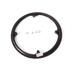 Защита передней звезды P22-42T, на 42 зуба, 4 точки крепления, пластик, черный