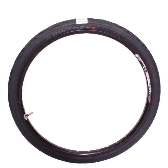 Велопокрышка Chaoyang 26&amp;quot;х2,125 (54-559), MTB, Н-584, пламя (слик)