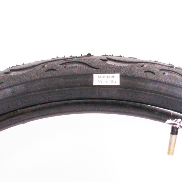 Велопокрышка Chaoyang 26&amp;quot;х2,125 (54-559), MTB, Н-584, пламя (слик)