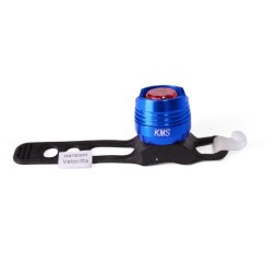 Фонарь велосипедный Jing Yi JY-3006Т, задний, 1 LED, 2 реж, 2хCR2032, комплект батареек, синий, инд. упаковка