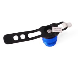 Фонарь велосипедный Jing Yi JY-3006Т, задний, 1 LED, 2 реж, 2хCR2032, комплект батареек, синий, инд. упаковка