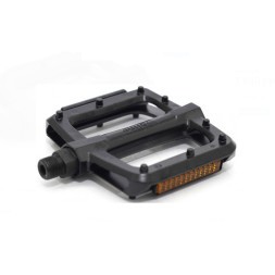 Педали алюминиевые Wellgo B331DU, Platform, 112x100x26 мм, резьба 9/16&amp;quot;, полимерные подшипники, Black