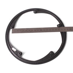 Щиток цепи P68-48T, на 48 зубов, 5 болтов, пластик, черный