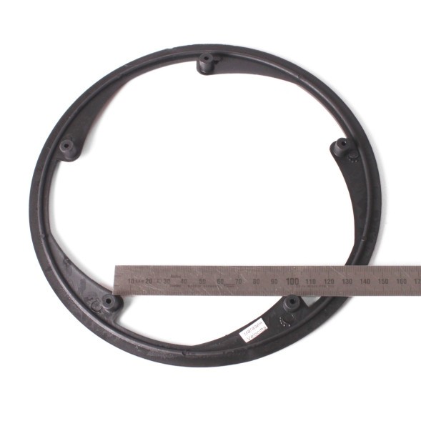 Щиток цепи P68-48T, на 48 зубов, 5 болтов, пластик, черный