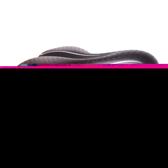 Седло велосипедное с замком 205x245 мм, закрытые пружины, Comfort Gel, черно-серый