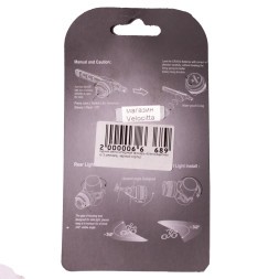 Фонарь велосипедный Jing Yi JY-3006Т, задний, 1 LED, 2 реж, 2хCR2032, комплект батареек, черный