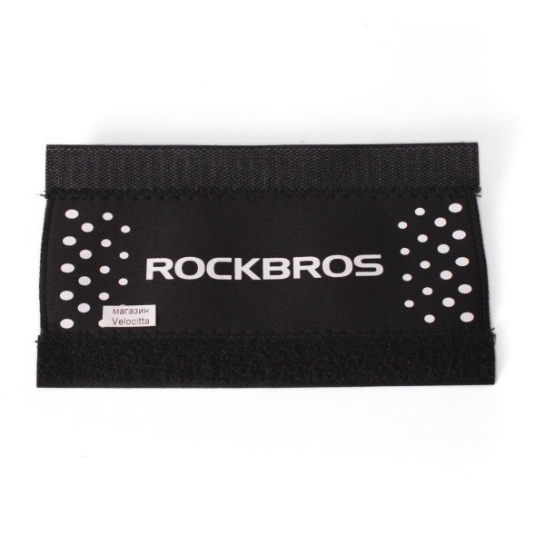 Защита пера от цепи Rockbros, 220х120 мм, неопрен, черная