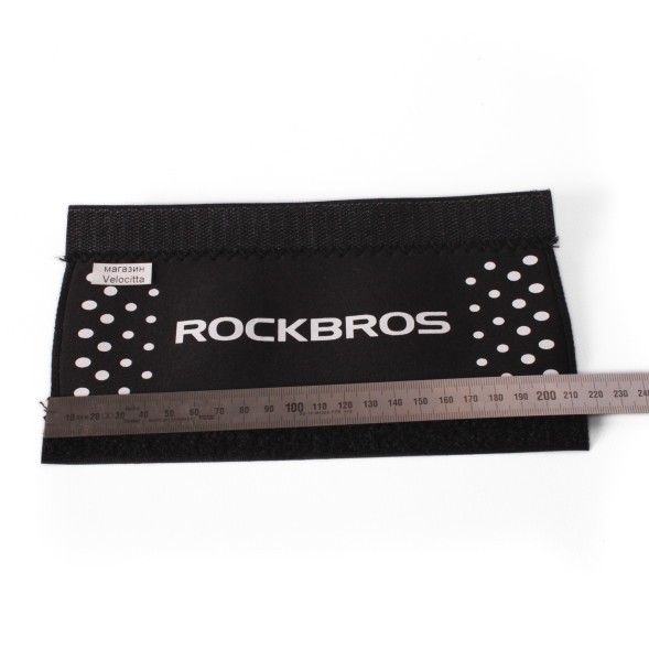 Защита пера от цепи Rockbros, 220х120 мм, неопрен, черная