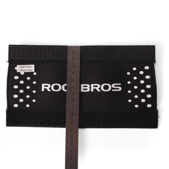 Защита пера от цепи Rockbros, 220х120 мм, неопрен, черная