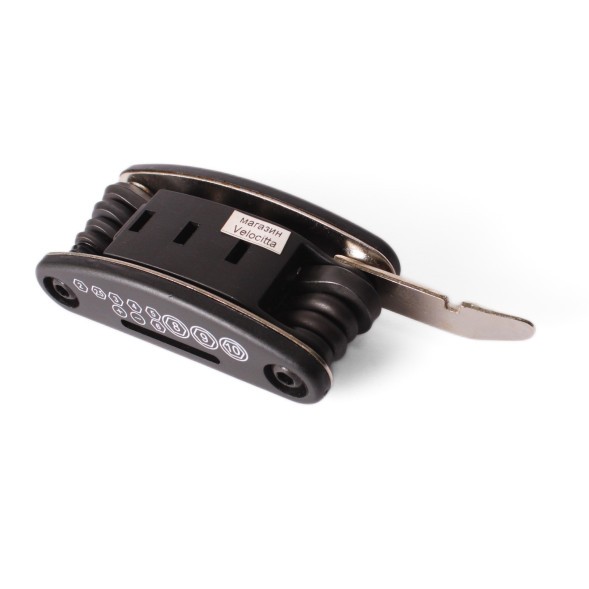 Ключи шестигранные Kenli KL-9801, 2/2.5/3/4/5/6 мм, отвертка, монтажка, головки на 8/9/10 мм