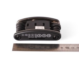 Ключи шестигранные Kenli KL-9801, 2/2.5/3/4/5/6 мм, отвертка, монтажка, головки на 8/9/10 мм