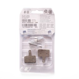 Тормозные колодки Shimano B03S, полимерные, c шплинтом и пружинкой, 1 пара, инд. упаковка