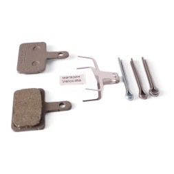 Тормозные колодки Shimano B03S, полимерные, c шплинтом и пружинкой, 1 пара, инд. упаковка