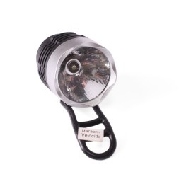 Фара велосипедная Gaoheng, передняя, 1 LED, 3 Вт, 3 режима, влагозащищенный, серый, блистер