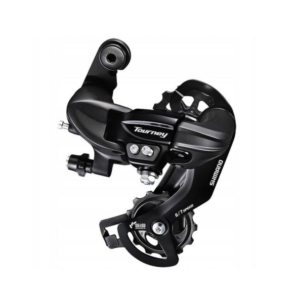 Переключатель задний Shimano Tourney RD-TY300, 6/7 скор., крепление на болт, без уп.