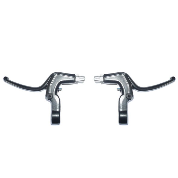 Рукоятки тормоза Winzip WL-338D, алюминиевые, комплект 2 шт. (правая+левая), черный