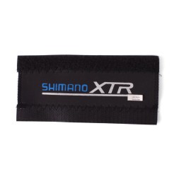 Защита пера велорамы, 220x120 мм, логотип Shimano, неопрен, на липучке, черный