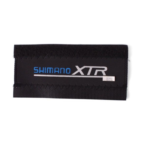 Защита пера велорамы, 220x120 мм, логотип Shimano, неопрен, на липучке, черный
