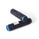 Грипсы велосипедные &amp;quot;Паутинка&amp;quot;, 130 мм, резина, синие