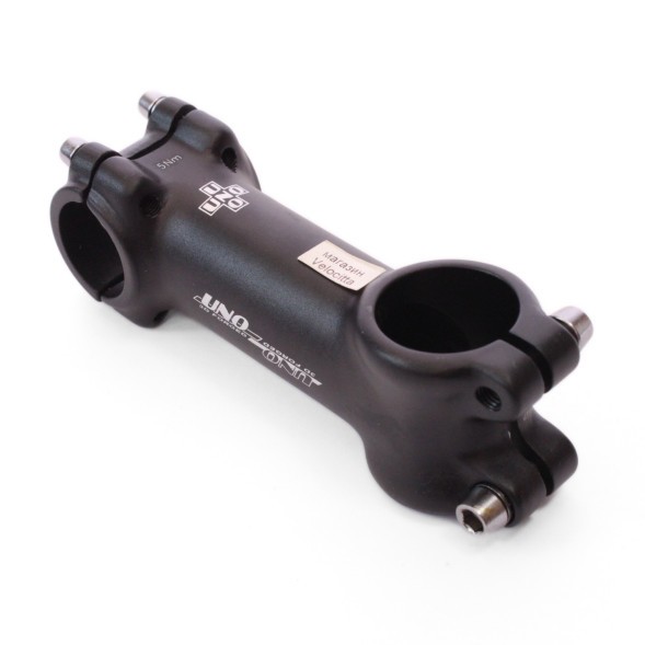 Вынос велосипедный UNO 3D Forged AS-008, алюминиевый, нерегулир., безрезьбовой, 28.6 мм, руль 25.4 мм, угол 7°, дл. 90 мм, черный