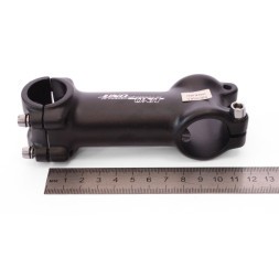 Вынос велосипедный UNO 3D Forged AS-008, алюминиевый, нерегулир., безрезьбовой, 28.6 мм, руль 25.4 мм, угол 7°, дл. 90 мм, черный