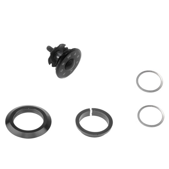 Якорь велосипедной вилки Kenli KL-B430,Ø 1-1/8&amp;quot;, ремкомплект для рулевой колонки, крышка верхней чашки, распорное кольцо