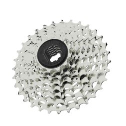 Кассета MicroShift CS-H082 (2661), 8 скор., зубья 11-34T, никелированная сталь, Silver