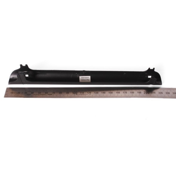 Защита пера от цепи VXM, 225х20 мм, пластиковая, на хомутах, черный