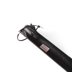 Защита пера от цепи VXM, 225х20 мм, пластиковая, на хомутах, черный