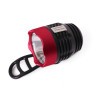 Фара велосипедная Gaoheng, передняя, 1 Super LED, 3W, 3 режима, влагозащитный, красный, блистер