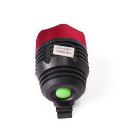 Фара велосипедная Gaoheng, передняя, 1 Super LED, 3W, 3 режима, влагозащитный, красный, блистер