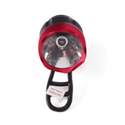 Фара велосипедная Gaoheng, передняя, 1 Super LED, 3W, 3 режима, влагозащитный, красный, блистер