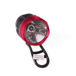 Фара велосипедная Gaoheng, передняя, 1 Super LED, 3W, 3 режима, влагозащитный, красный, блистер