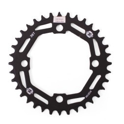 Звезда передняя велосипедная Velo PCD-104, Narrow Wide, 36 зуба, черный