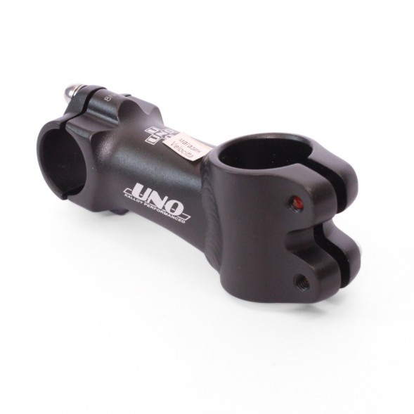 Вынос велосипедный UNO Kalloy Perfomanced AS-156, алюмин., нерегулир., безрезьбовой, 28.6 мм, руль 25.4 мм, угол 10°, длина 80 мм, черный