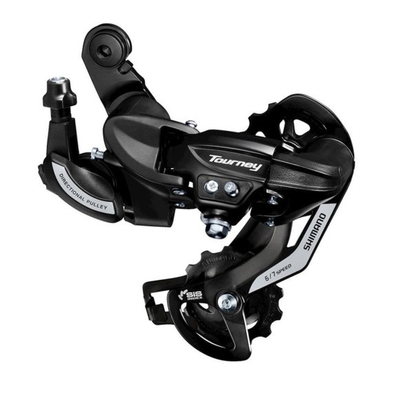 Переключатель задний Shimano Tourney RD-TY500, 7/8 скор., крепление на болт, торг. уп.