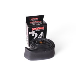 Камера велосипедная Wanda 24&amp;quot;x1.95-2.125, A/V 48 мм, бутил