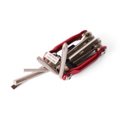 Ключи шестигранные TL-TX-835-S-0 в наборе, 3 отвертки, выжимка цепи, лопатка