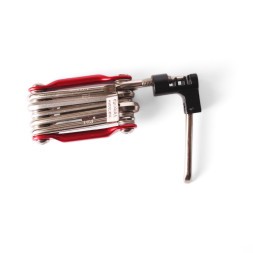 Ключи шестигранные TL-TX-835-S-0 в наборе, 3 отвертки, выжимка цепи, лопатка