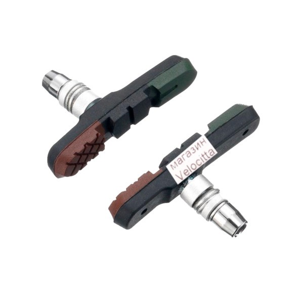 Тормозные колодки велосипедные Alhonga HJ-748, 13T3, 72 мм, V-Brake, инд. упаковка