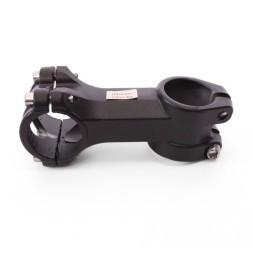 Вынос руля велосипедный HS-061 Forged, 4-х болтовый, алюмин., нерегулир., безрезьбовой, 28.6 мм, руль 31.8 мм, 80 мм, black