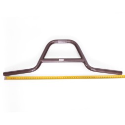 Руль велосипедный HB-B201, BMX, 635 мм, Ø 22.2 мм, подъем 170 мм, стальной, темно-коричневый