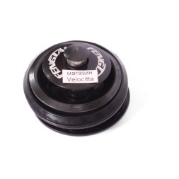 Рулевая колонка CTW-1008, 1-1/8"x28.6x44x30 мм, полуинтегрированная, безрезьбовая, с якорем, Black