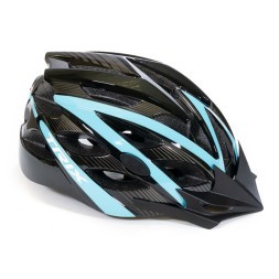 Велошлем Trix HL-TX-20-M-BLBK, кросс-кантри, с регулировкой обхвата, 25 отверстий, размер: M (57-58 см), In Mold, сине-черный
