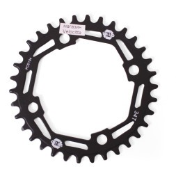 Передняя звезда Velo Narrow Wide PCD-104, 34 зуба, стальная, черный