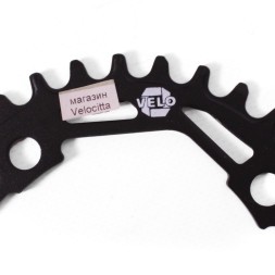 Передняя звезда Velo Narrow Wide PCD-104, 34 зуба, стальная, черный