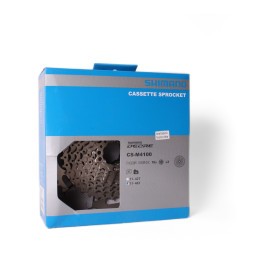 Кассета велосипедная Shimano Deore CS-M4100, 10 передач, 11-46 зубьев, инд. упаковка